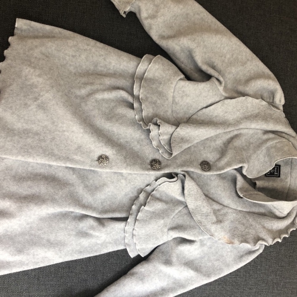 kids grey coat